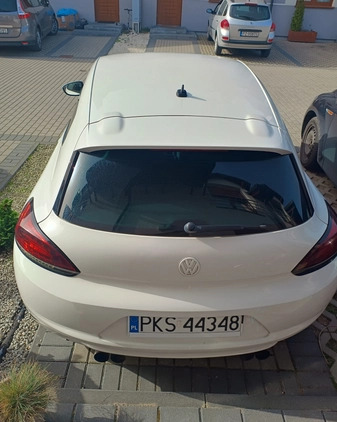 Volkswagen Scirocco cena 24900 przebieg: 206000, rok produkcji 2009 z Poznań małe 46